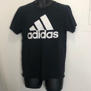 Adidas black and white easy tee shirt size Medium